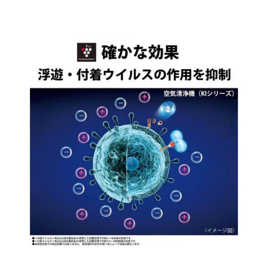 シャープ KI-R75YX 加湿空気清浄機 プラズマクラスターNEXT搭載 ホワイト系｜palshare-shoten｜03