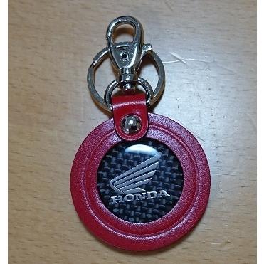ホンダ（HONDA） WINGエンブレムキーホルダー レッド ゆうパケットで