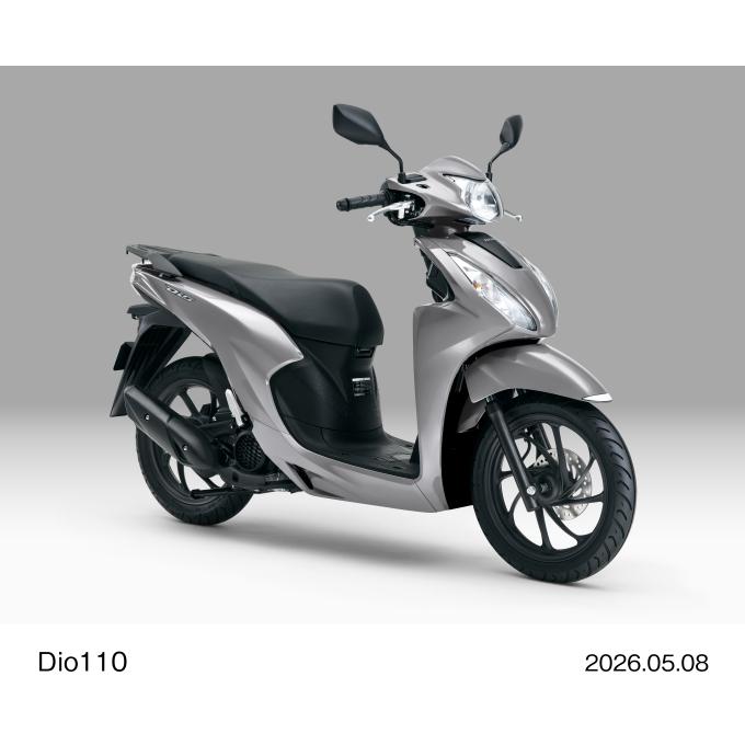 ディオ ホンダ ディオ110 8BJ-JK03 新車 シルバー : パルショップまち
