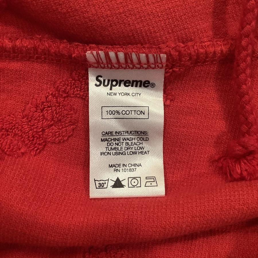 楽天 Supreme シュプリーム Lサイズ レッド ハーフパンツ ショート ロゴ ジャガード Short Logo Jacquard Terry 19s S ショート ハーフパンツ Captains Agency