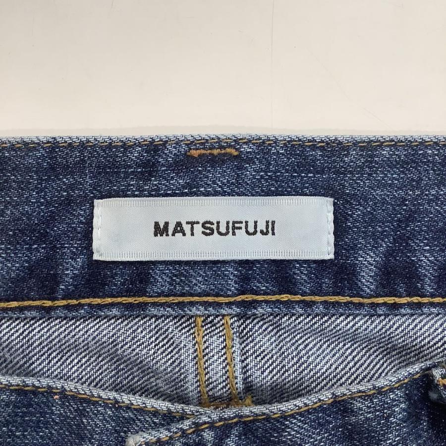 MATSUFUJI マツフジ Stone Wash Straight 5P DENIM ストーン