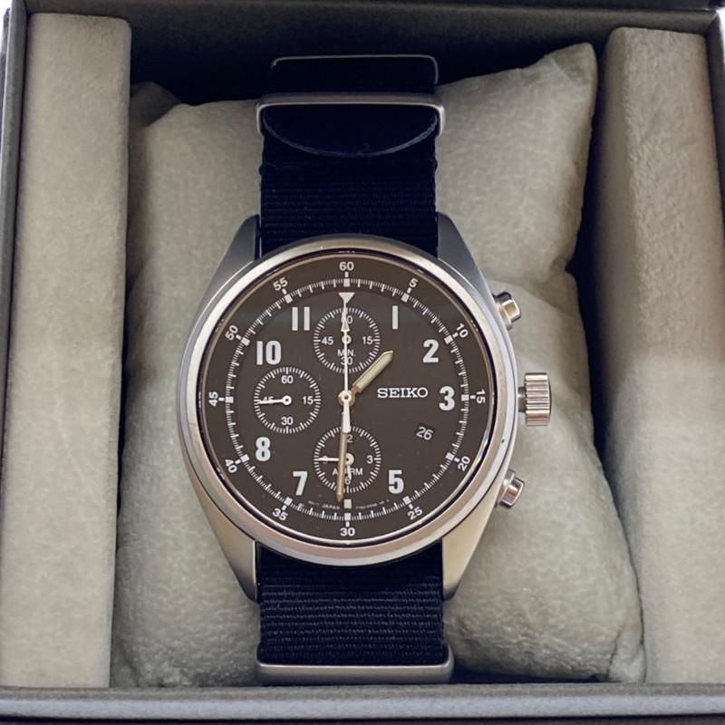 seiko nonnative chronograph watch