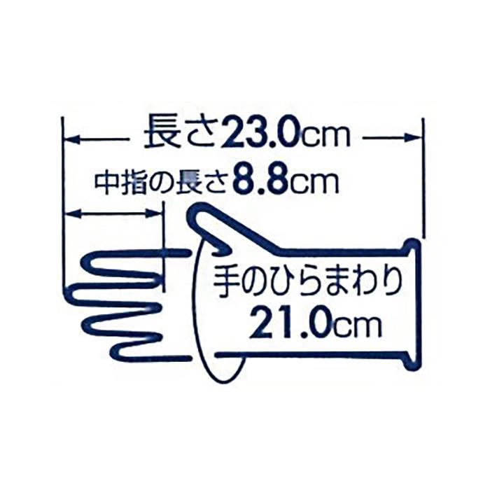 プラスチック手袋】メディカローブNO.870【パウダーフリー】Lサイズ