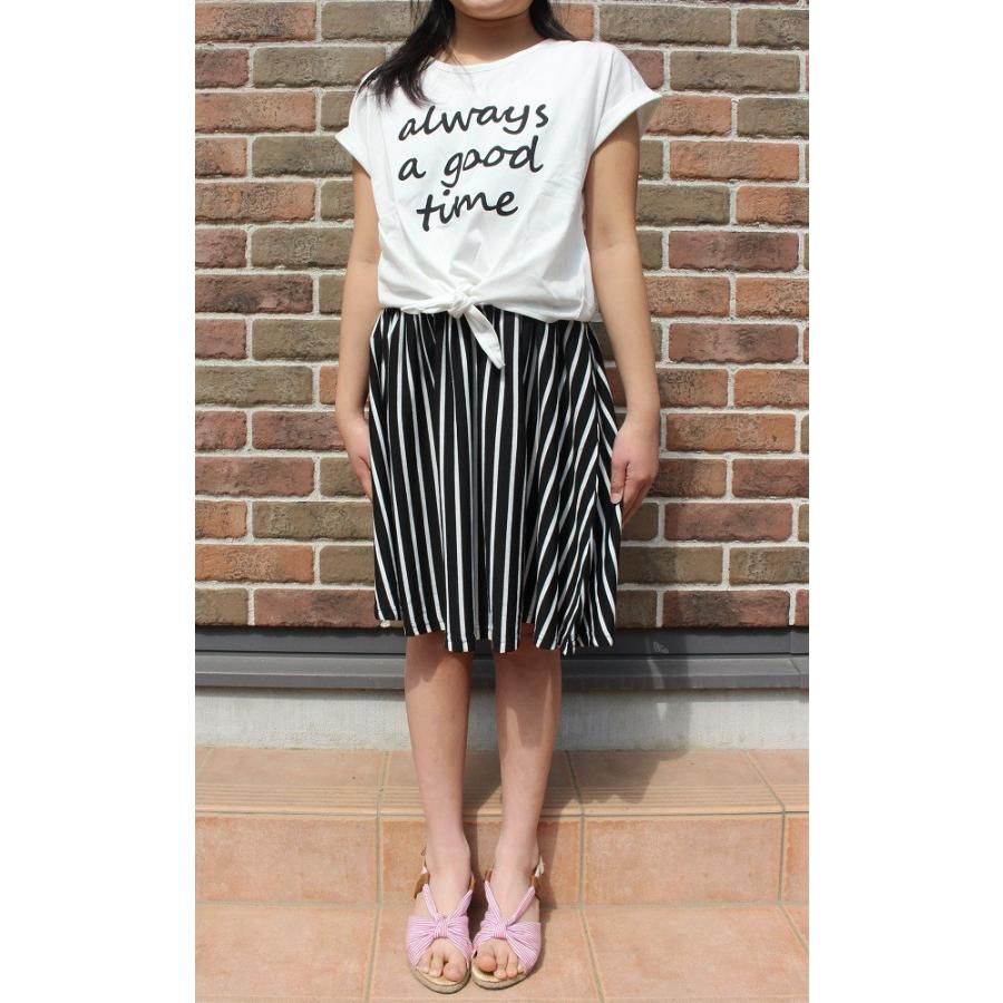 SALE  セール キッズ トップス付 3way ストライプ アンサンブルワンピース ジュニア 女の子140・150・160cm |  | 01