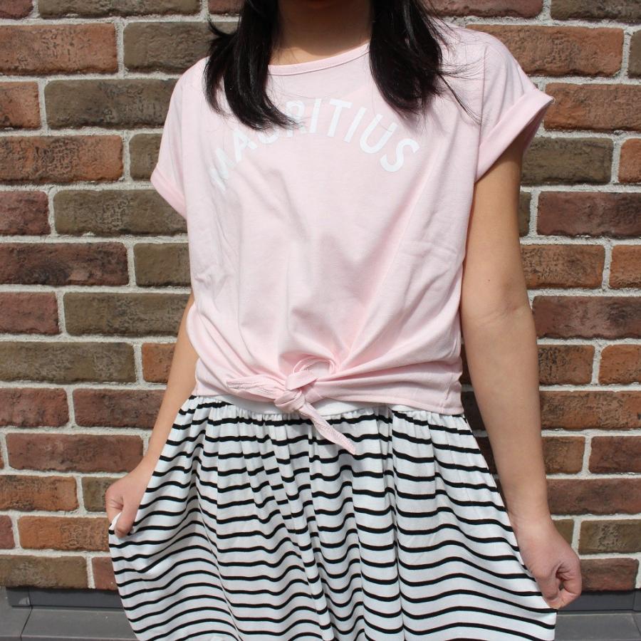SALE  セール  キッズ トップス付 3way ボーダー アンサンブルワンピース ジュニア 女の子140・150・160cm |  | 03