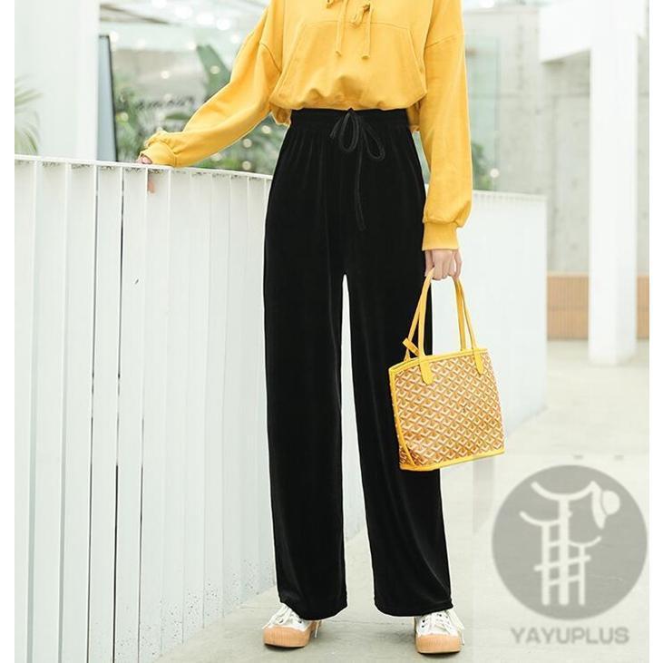 ワイドパンツ ガウチョパンツ ベロア レディース 春 秋 楽パン ワイドパンツ ガウチョパンツ ベロア レディース 春 秋 楽パン