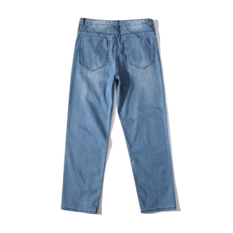 メンズ ワイド デニム ボトムス パンツ ヒップホップ 大きい メンズ ワイド デニム ボトムス パンツ ヒップホップ 大きい