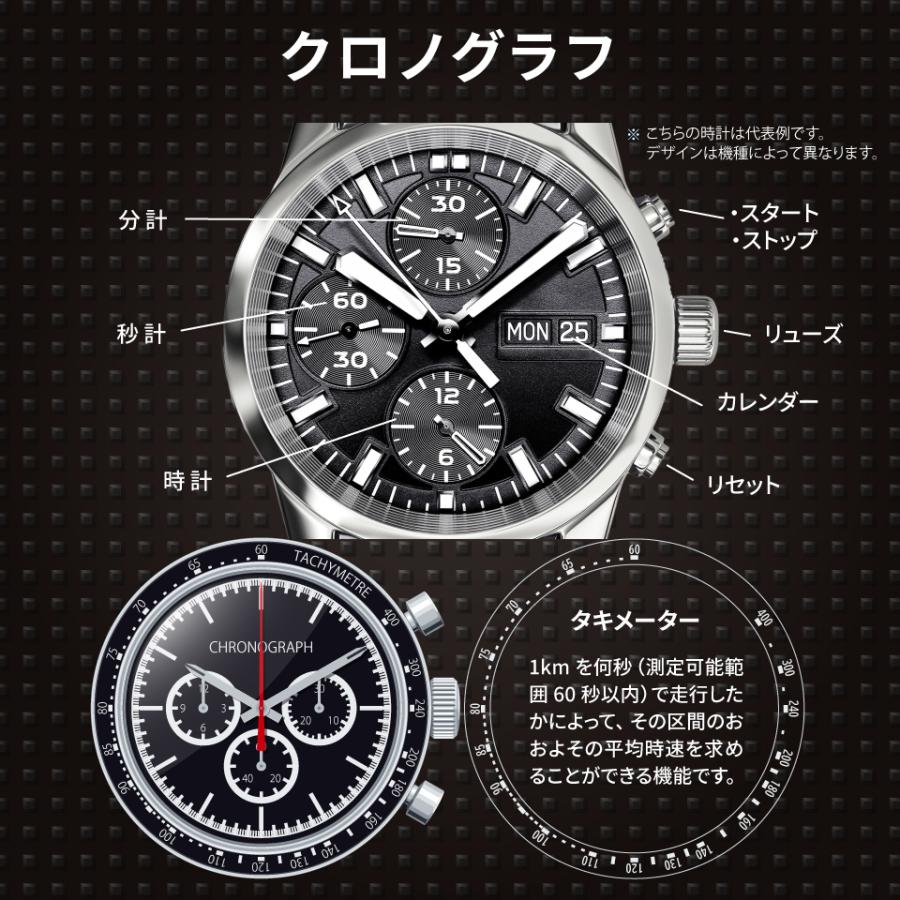 サルバトーレマーラ 腕時計 メンズ SM22103 SSBK クオーツ クロノグラフ 防水 ブランド｜panacea-supply｜08