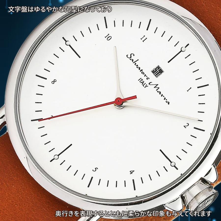 サルバトーレマーラ 腕時計 メンズ SM22104 SSWH クオーツ シンプル 防水 ブランド｜panacea-supply｜03