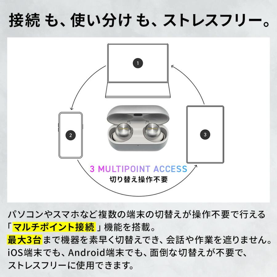 Technics（テクニクス） 公式店 イヤホン EAH-AZ100B1K the Rolling