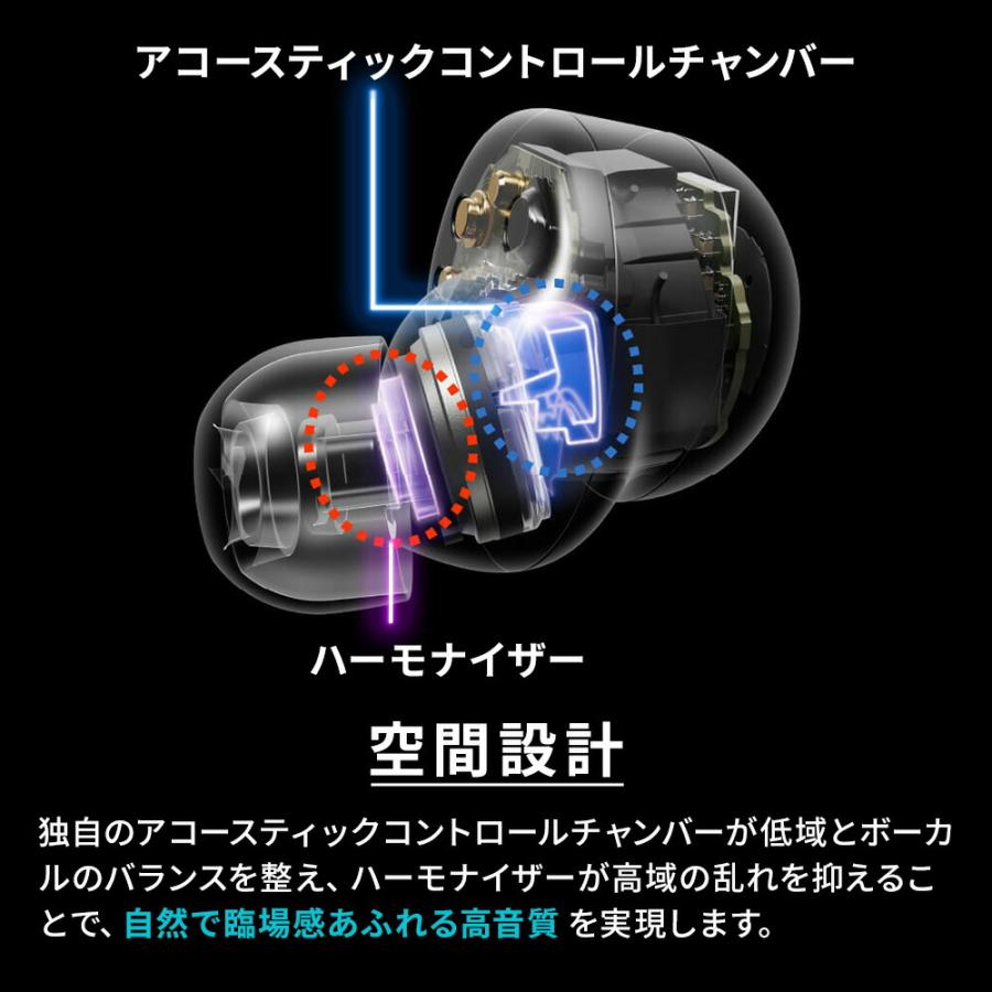 Technics（テクニクス） 公式店 イヤホン EAH-AZ100B1K the Rolling