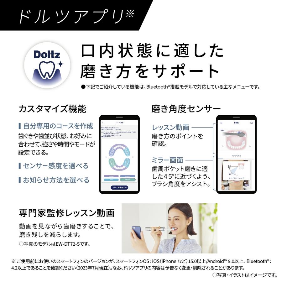 Doltz 公式店 パナソニック 音波振動ハブラシ ドルツ ディープ Doltz 公式店 パナソニック 音波振動ハブラシ ドルツ ディープ