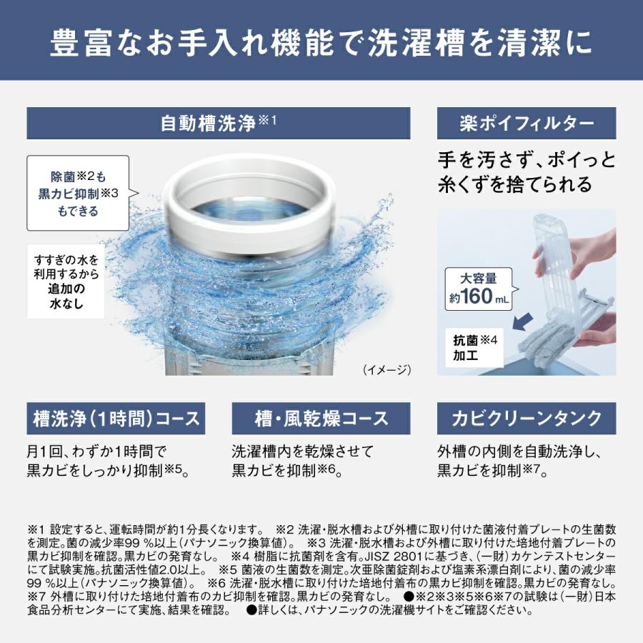 Panasonic（パナソニック） 公式店 全自動洗濯機 NA-FA12V6 洗濯12kg