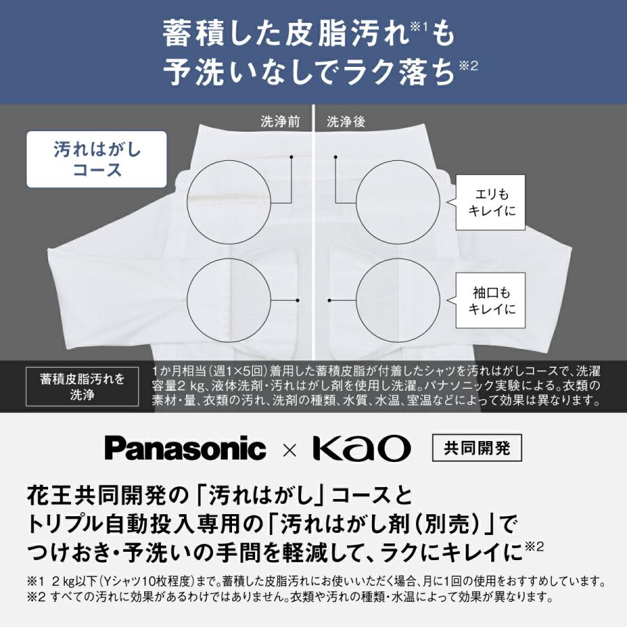 Panasonic（パナソニック） 公式店 全自動洗濯機 NA-FA12V6 洗濯12kg