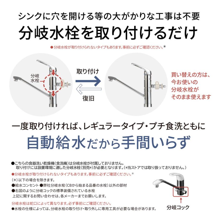 Panasonic（パナソニック） 公式店 食洗機 NP-TSK2 36L 卓上 スリム