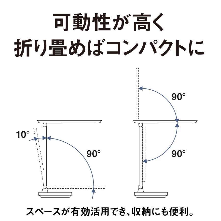 公式店 パナソニック LED デスクライト SQ-LD330 調光の画像