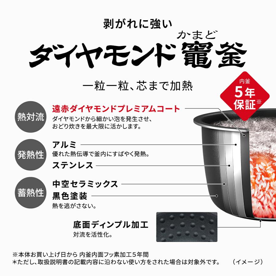ビストロ 公式店 パナソニック 炊飯器 可変圧力IHジャー炊飯器 （5.5