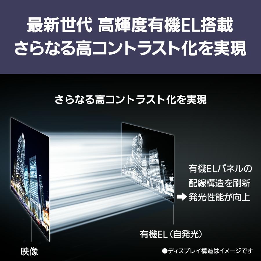 VIERA 公式店 パナソニック テレビ TV-65Z90B 4K 有機EL 65型