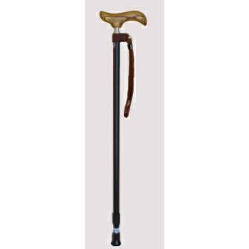 スライド式伸縮杖ブラック | 