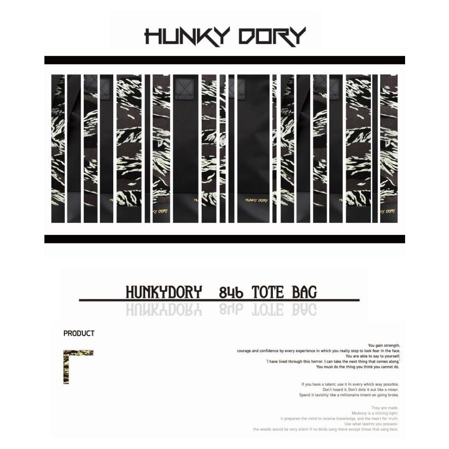 HUNKY DORY 831 TOTE BAG BLACK 2way ハンキードリー カバン トートバッグ 通勤 通学 デイパック メンズ レディース キャン |  | 01