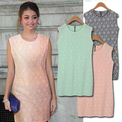 レディース 大人気のワンピース レースワンピース ノースリ ガーリー セレブ アメカジ系 可愛い レディース GIRL ギャル オシャレ パステルカラー 夏ワンピ | 