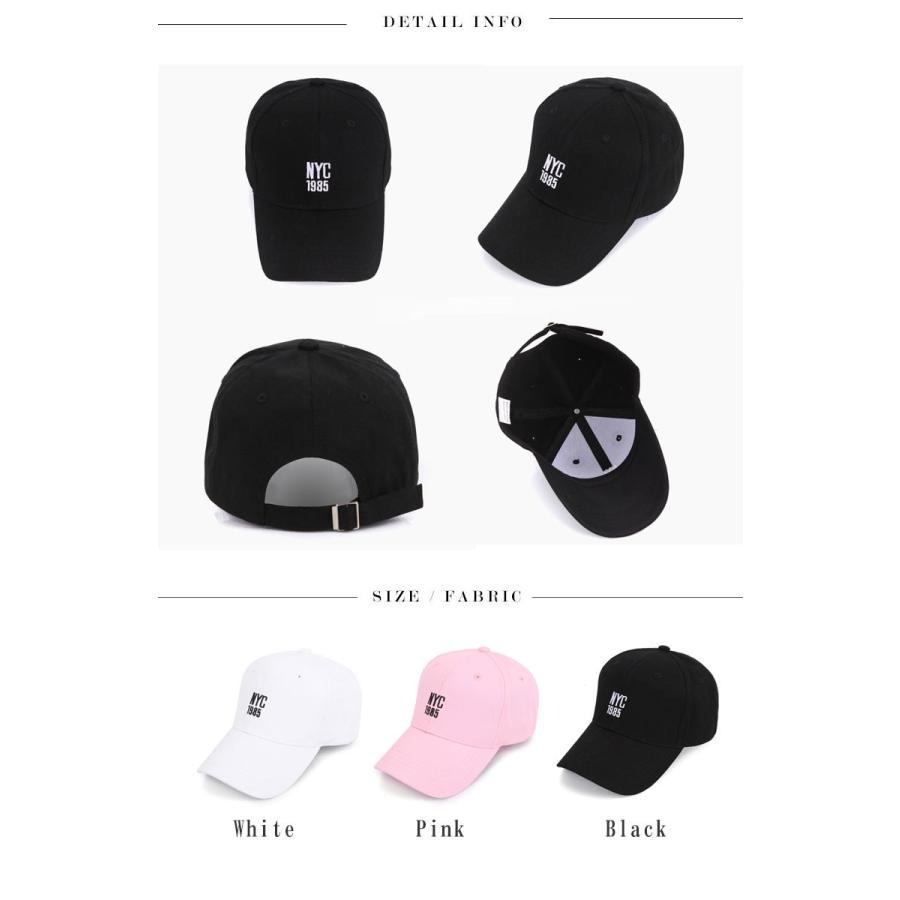 NYCロゴ ベースボールキャップ レディース 帽子 メンズ ボールキャップ スナップバックキャップ ローキャップ |  | 05