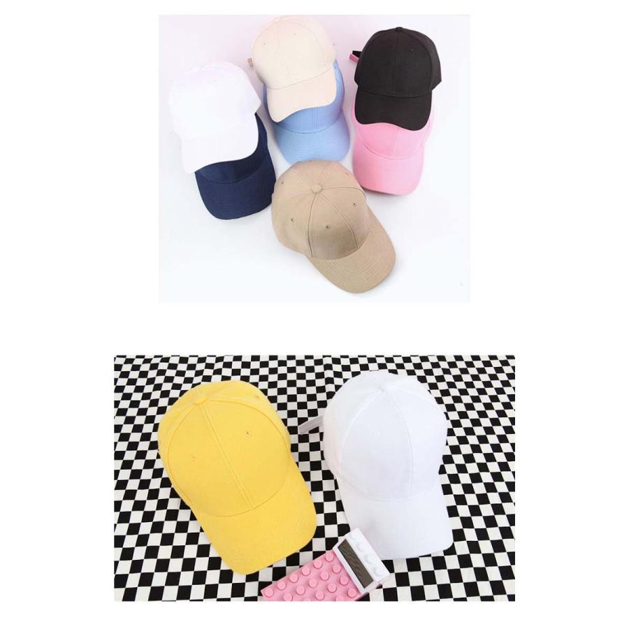無地 ベースボールキャップ 帽子  b系 ヒップホップ ストリート系 ファッション メンズ レディース ローキャップ シンプル アメカジ 男女兼用 ブラック 882 |  | 04
