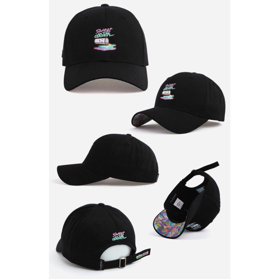 Sweet death FLIPPER ベースボールキャップ メッシュキャップ 帽子 メンズ レディース ストリート ローキャップ CAP スナップバックキャップ |  | 03