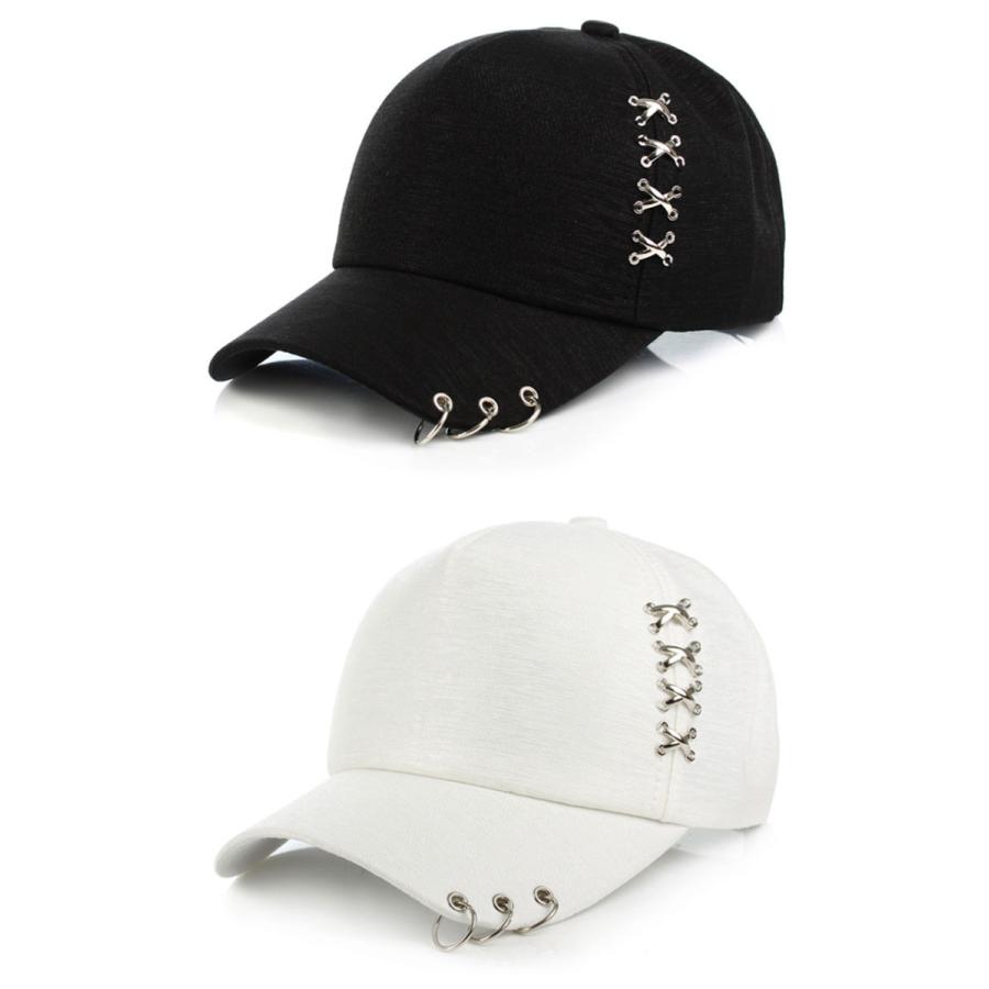 リング付き ベースボールキャップ ヒップホップ ビック ファッション メンズ レディース ローキャップ 大きいサイズ 帽子 無地 男女兼用 今日の超目玉 無地