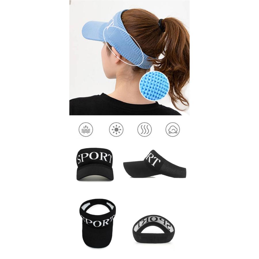 ゴルフ 帽子 メンズ レディース サンバイザー キャップ CAP メンズサンバイザー メンズ サンバイザー 帽子メンズ 大きいサイズ テニス |  | 03