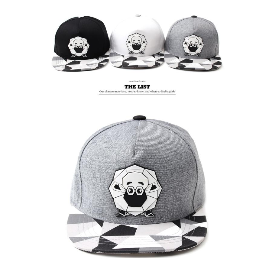 teamlife sheep キャラクター ロゴキャップ paper fold パッチキャップ 帽子 キャップ レディース メンズ ベーシック スナップバック キャップ |  | 02
