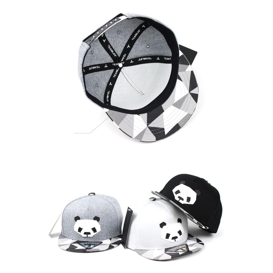 子供用 キッズ キャップ KIDS クマ ロゴ スナップバック キャップ ダンス 帽子 cap  紫外線対策 ダンスキャップ 熊 ブラック クレー ホワイト |  | 03