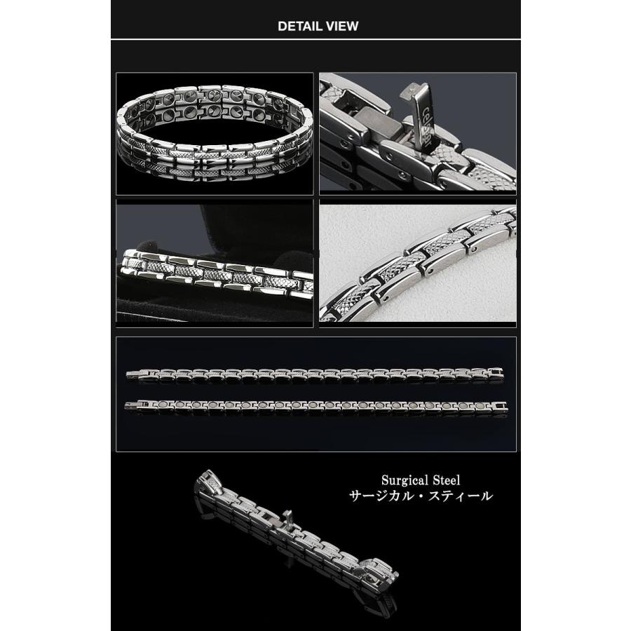 LASSO 高純度99.9％ 最高級品質 ゲルマニウム ブレスレット アクセサリー クリスマス メンズ レディース プレゼントにも最適 ゴルフ 肩こり 健康 ギフト |  | 03