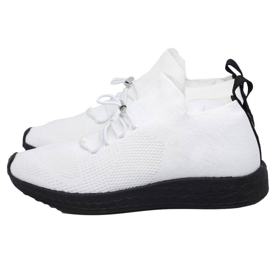 FESSURA RUN SOCK KNIT WHITE レディース サンダル フェスーラ スニーカー レディース ハイカット 靴 イタリア ブランド おしゃれの画像