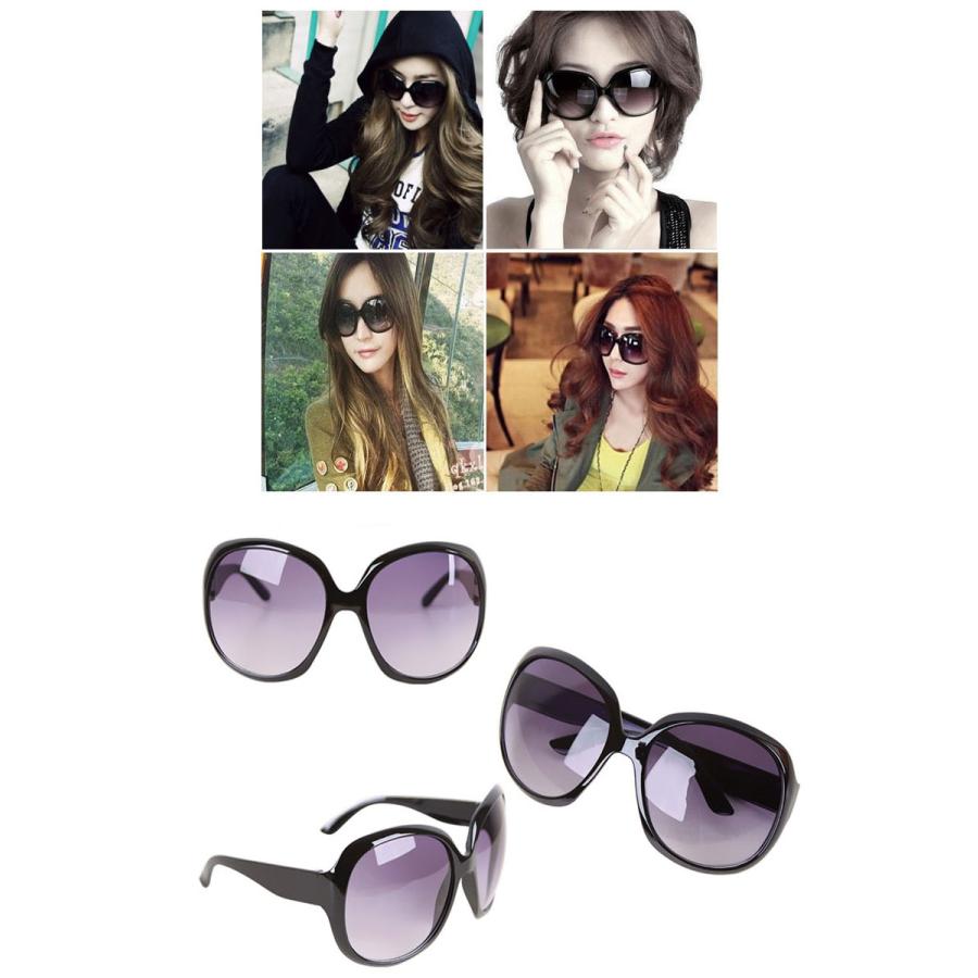 ブランド 軽量 サングラス レディースサングラス UV400 紫外線 運転 ドライブ 大きい ビッグフレーム おさんぽ お散歩 |  | 03