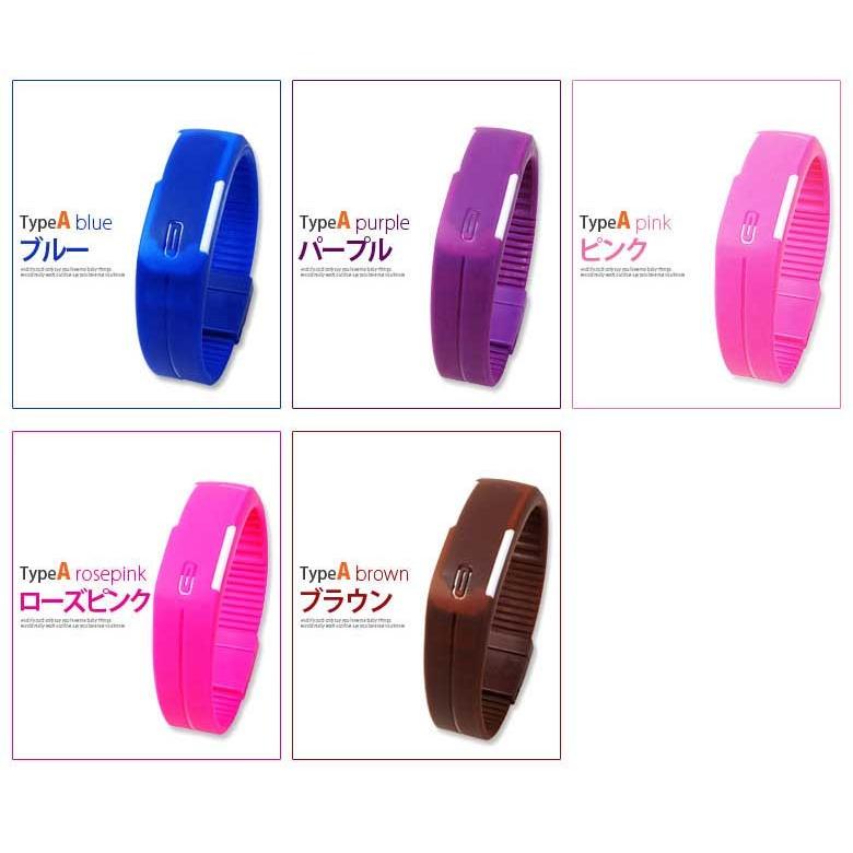 シリコンウォッチ シリコン ウォッチ 時計 38種類 時計 シリコンバンド シリコン腕時計 リストバンドウォッチ スポーツ 子供 大人 男女兼用 メンズ |  | 08