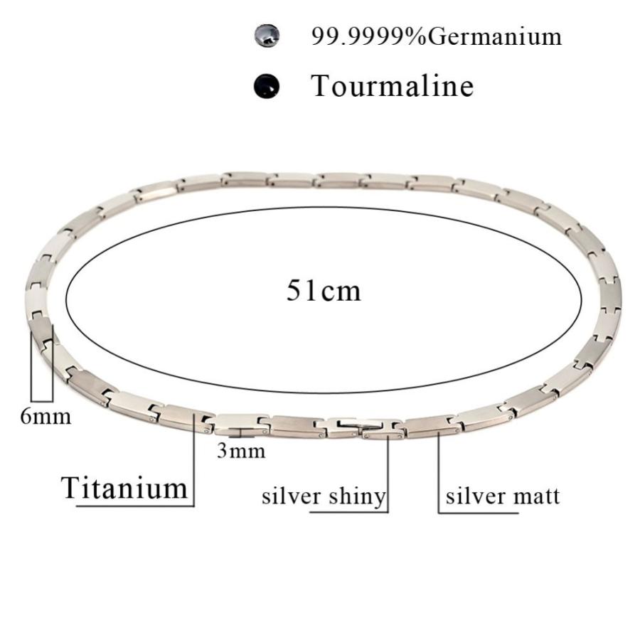 ゲルマニウム ジュエリー チタン ネックレス 健康  レディース おしゃれ カジュアル スポーティ プレゼント ギフト |  | 05