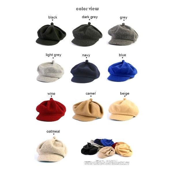 ウール素材 キャスケット つば広 UV 女優帽 レディース ハット キャップ スウェード ハット エレガント 釣り鐘帽 チューリップ セ |  | 03