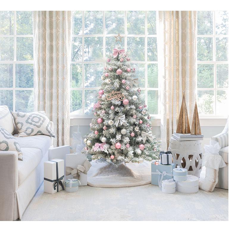 クリスマスツリー クリスマスツリーセット 北欧風 おしゃれ 150cm オーナメント付き ライト スリム 飾り LED 電飾 かわいい |  | 04