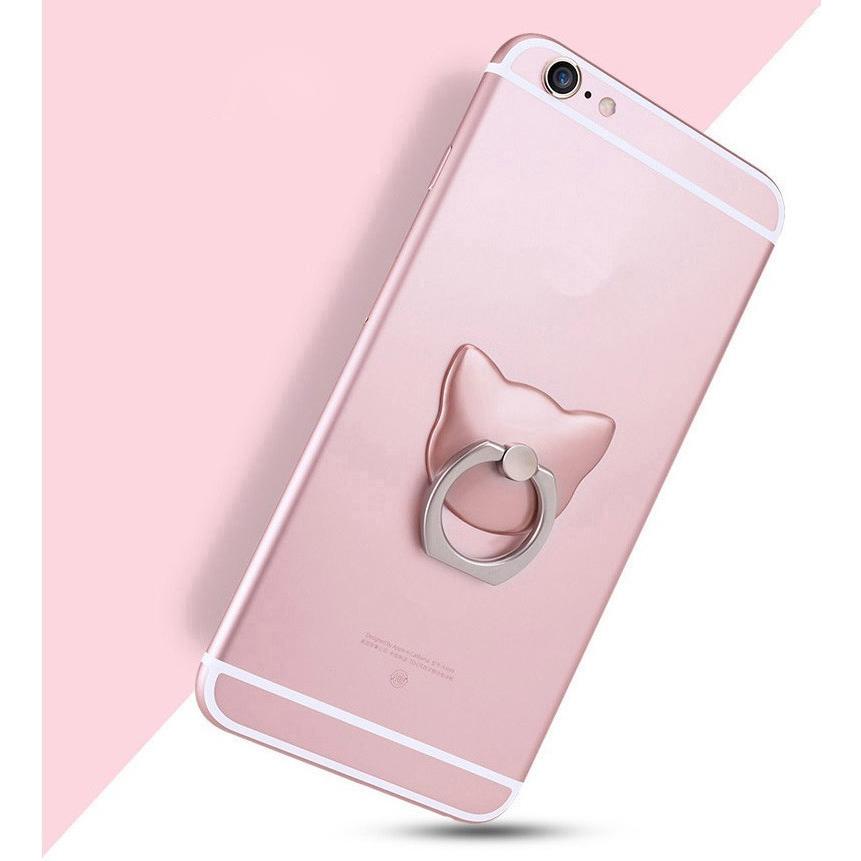 スマホリング ネコ スマホスタンド 蝶結び 猫モチーフ タブレットもOK 全機種対応 |  | 03