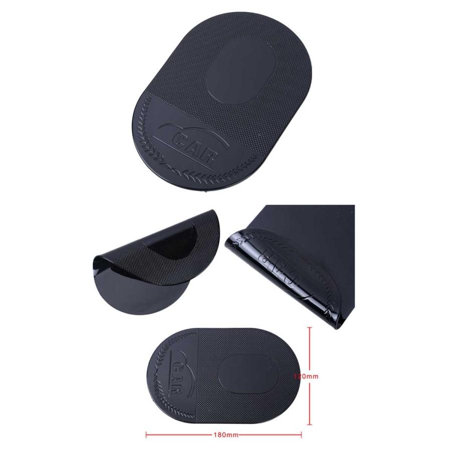 車載 スマホホルダー シリコンマット 180mmX120mm スタンド ぴたマット 滑り止め シート マット 車内 iPhone スマホ シリコン滑り止めマット 貼り直しも可能 |  | 02