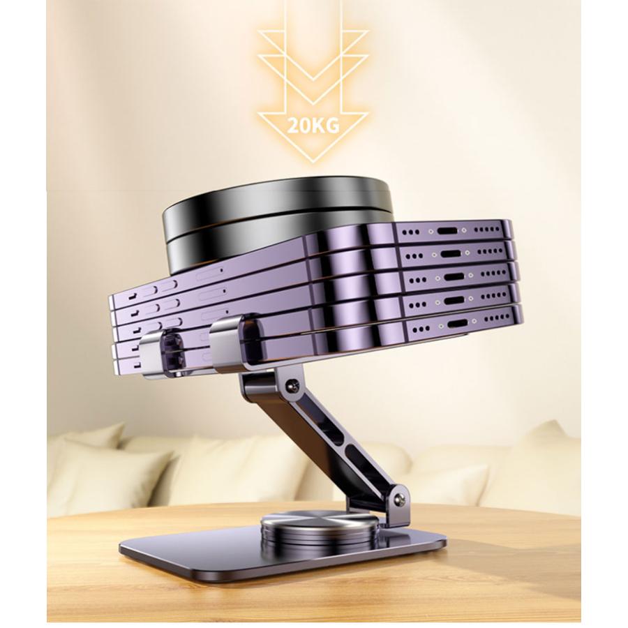 スマホスタンド タブレットスタンド スマホ スタンド 折りたたみ 360°回転 スマートフォンスタンド 携帯スタンド スマホホルダー iPhone iPad スタンド |  | 05