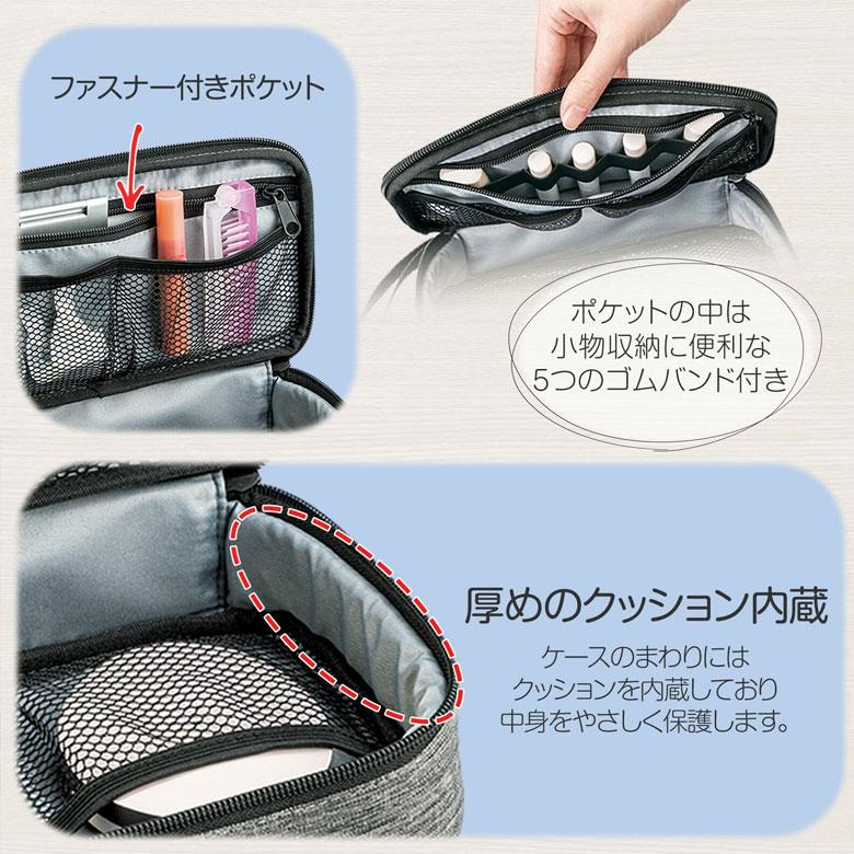 収納ポーチ 仕分けができる ガジェットポーチ トラベル 収納ポーチ ポーチ 小物入れ バックインバック ゴルフ gopro |  | 03