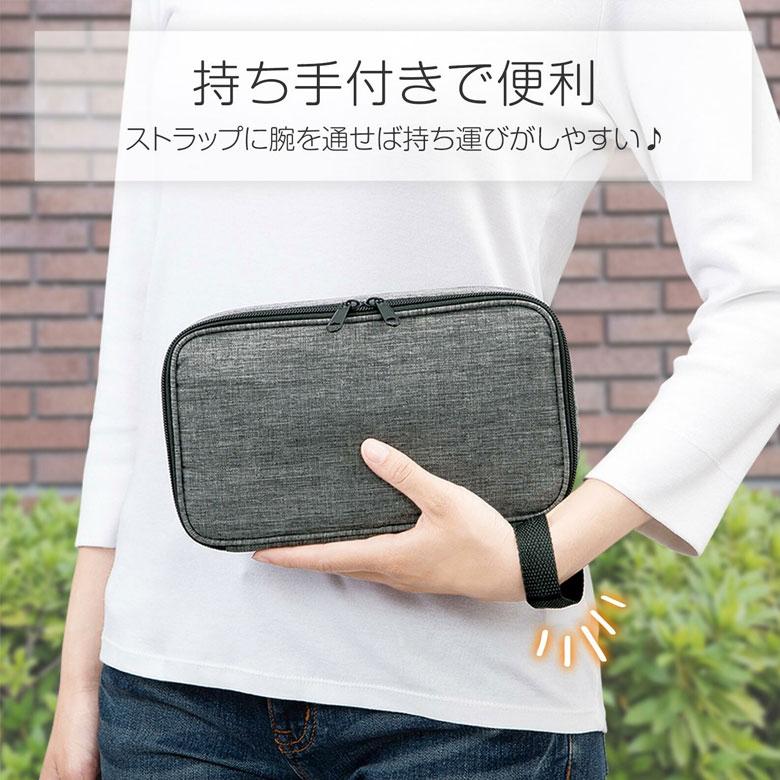 収納ポーチ 仕分けができる ガジェットポーチ トラベル 収納ポーチ ポーチ 小物入れ バックインバック ゴルフ gopro |  | 04