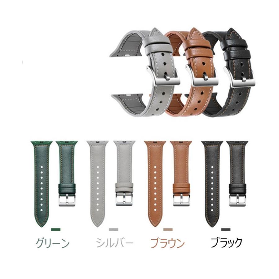 アップルウォッチ バンド ベルト apple watch 6,SE,5,4,3,2,1 レザーバンド 38 40  42mm 44mm applewatch3 applewatch4 applewatch5 ベルト メンズ レディース |  | 05