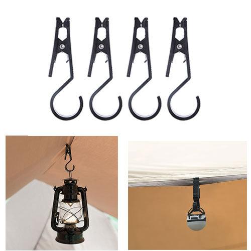 アシモクラフツのランタンフック ランタンハンガー 2個セット キャンプ アウトドア ランタンフック