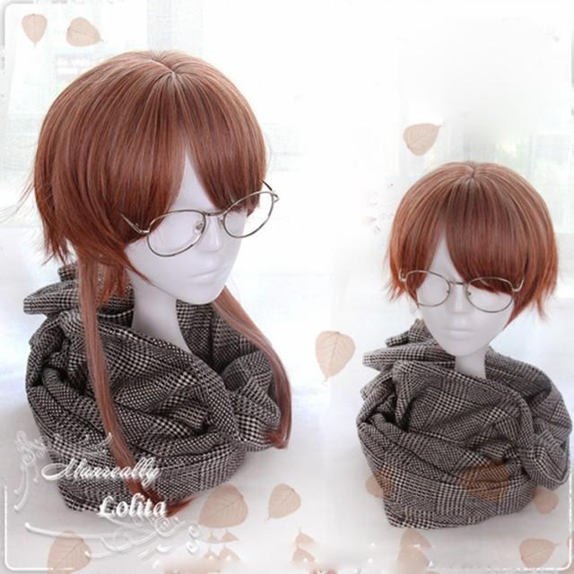 かつら 仮装 ブラウン ウィッグ ウィッグ カツラ ショート フルウィッグ 耐熱 襟足ロング ウルフカット コスプレ Panda Ko 通販 Yahoo ショッピング