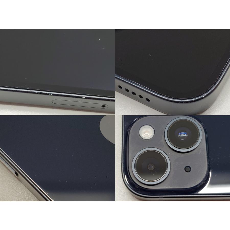 【あすつく、土日、祝日発送】中古品【Bランク】SIMフリー iPhone14 256GB ミッドナイト MPVW3J/A A2881 4549995362121 #3915の画像