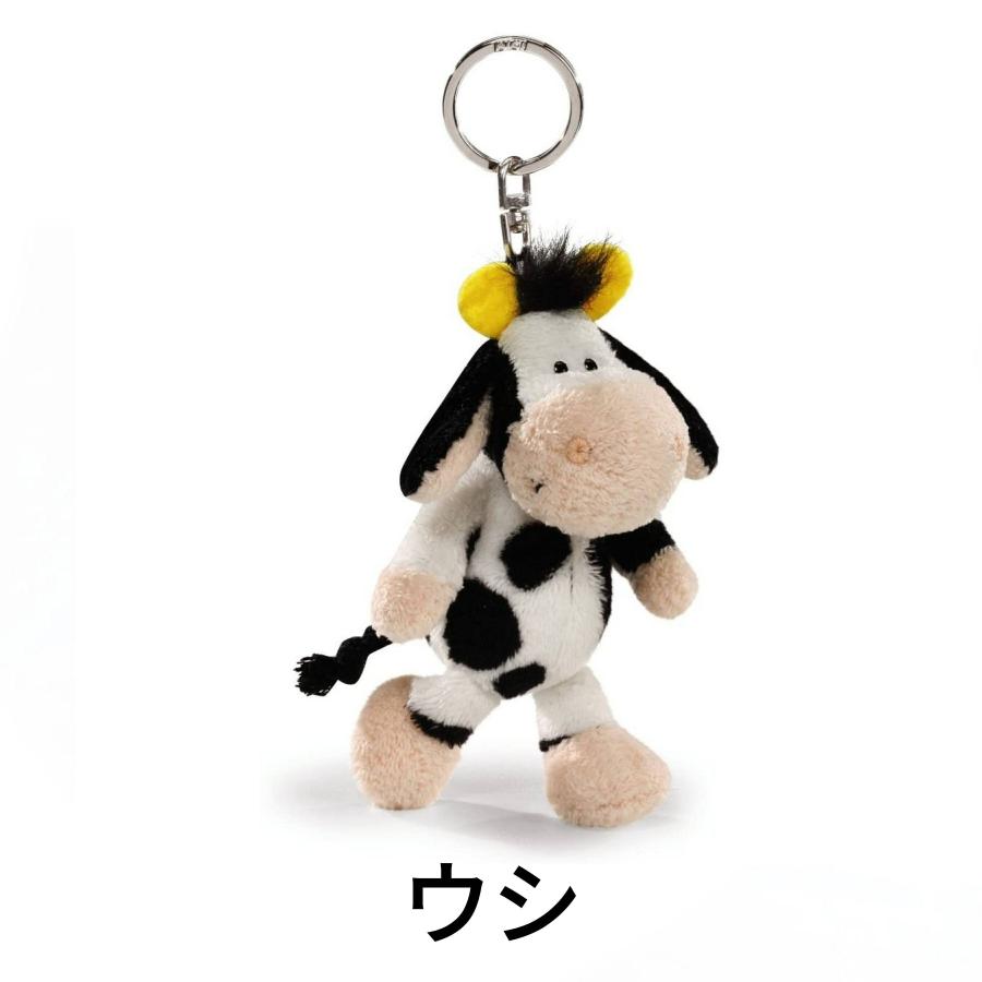 nici（ニキ） キーホルダー キーリング BB ウシ 10cm 4012390368253