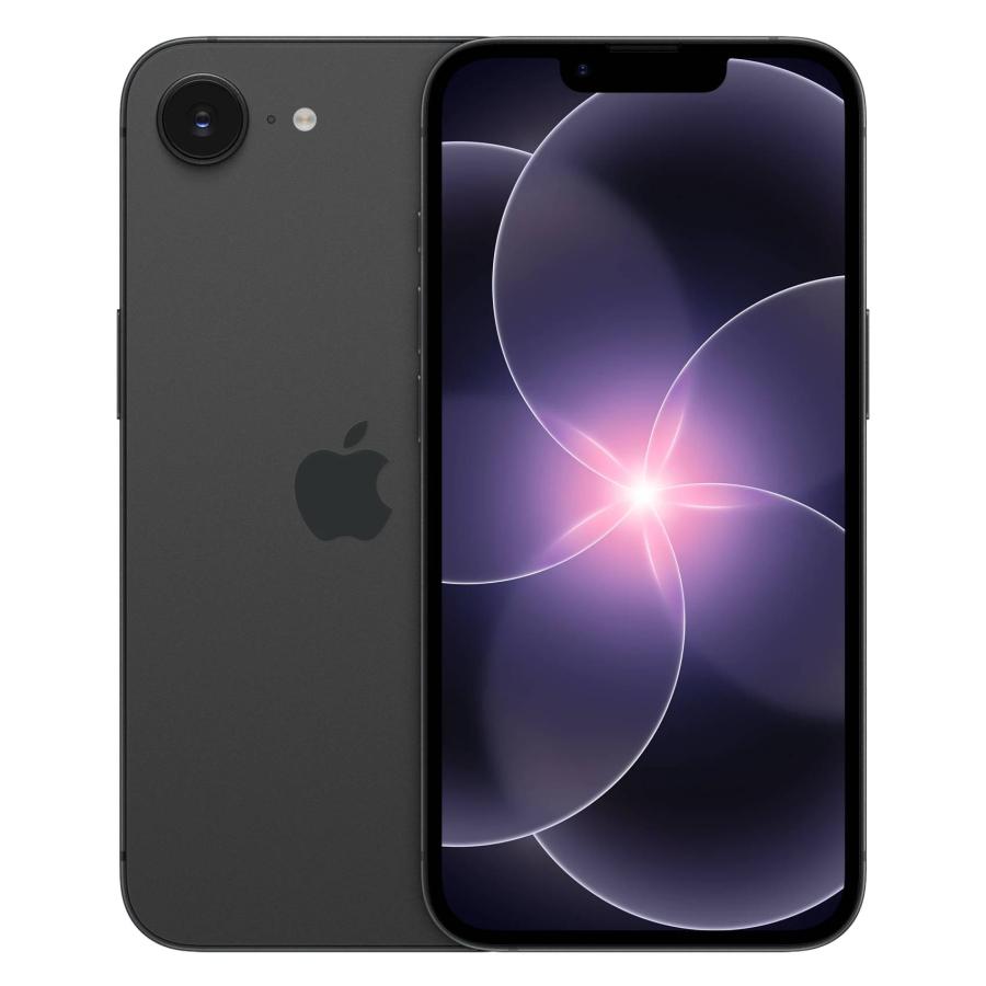 【土日、祝日発送】新品未開封品【Nランク】Appleストア版SIMフリー iPhone17e 512GB ブラック MHRR4J/A 4549995677638の画像